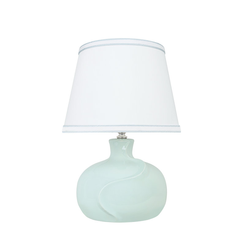 Lampe de table 14,5 ", Bleu clair