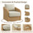 Outdoor Wicker Swivel Chair
