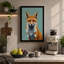 Fox in Focus Modern - Wrapped Canvas-1143400969-1143400973