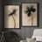 Framed Canvas Wall Art, Vintage Abstract Wall Canvas Prints 24"x36"-1399764185-1399764184