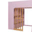 Lits peu encombrants avec rangement, mezzanine moderne en bois aggloméré pour chambre d'enfant-225205895