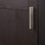 Poignée rectangulaire de la collection Streamline - Poignée d'armoire de 3 3/4 po nickel grillé - Quincaillerie contemporaine pour tiroirs et armoires-115140343-115140341