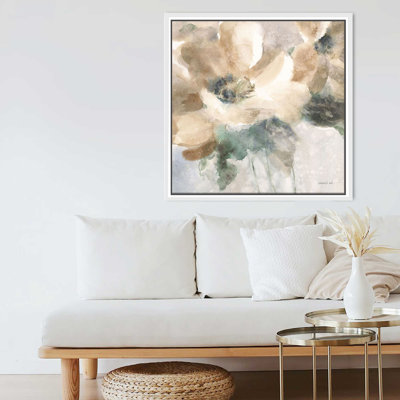 "Sensation I" by Danhui Nai Print on Canvas in a  Floater Frame
