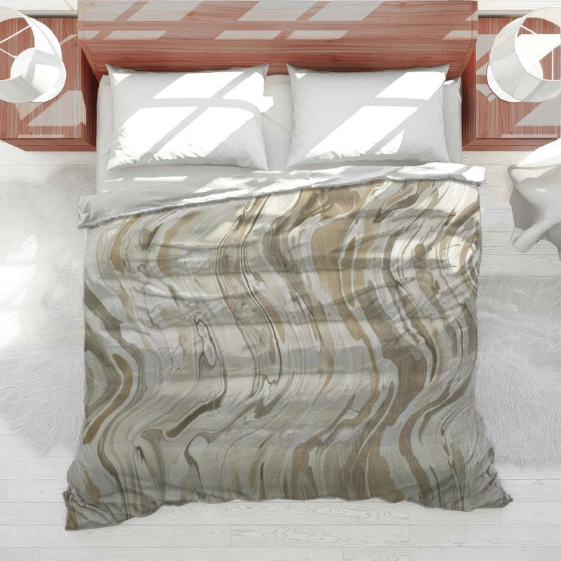 Marble Flow Cool Cotton Blend Comforter, Twin Comforter