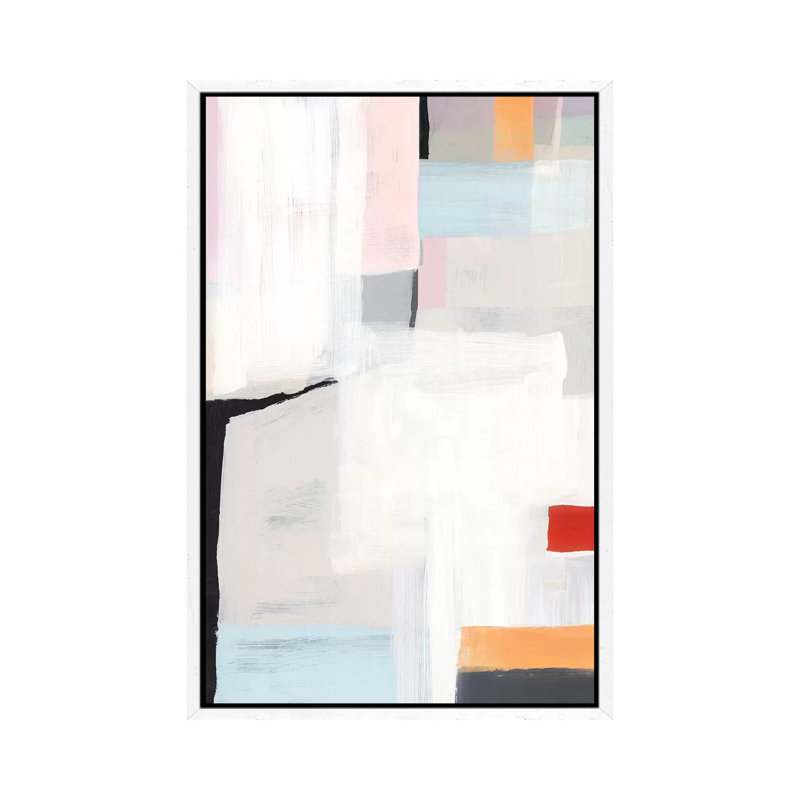 Meno II by Isabelle Z - Print on Canvas, 66.04 cm H x 45.72 cm W, White Framed