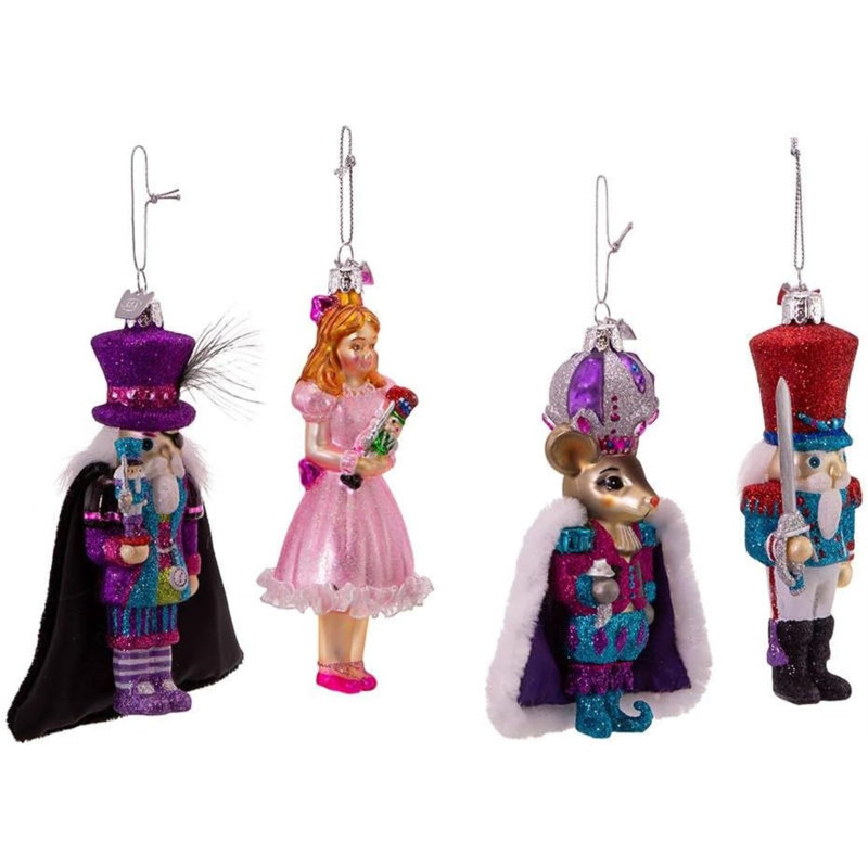 Noble Gems™ 5'' Glass Animals Hanging Figurine Ornament
