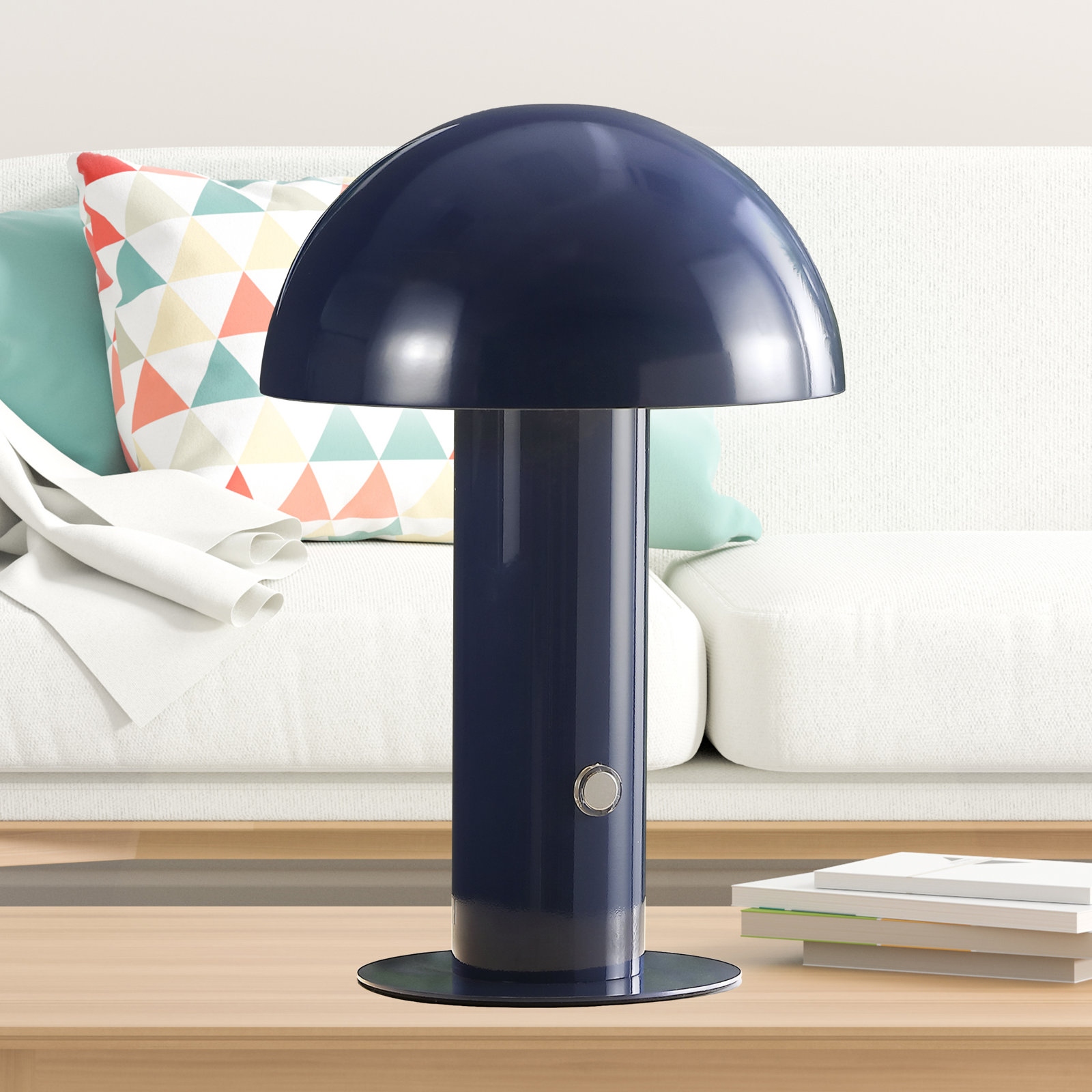 Viv Metal Desk Lamp, Navy