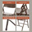 Chaise pliante empilable en métal Bernadine-98678587