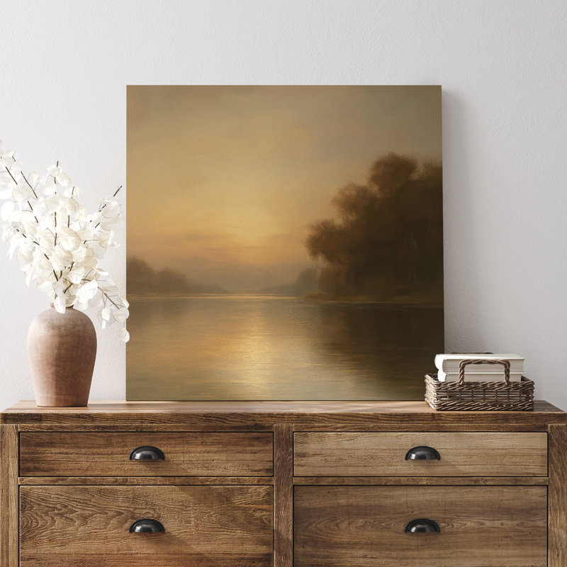 Impression sur toile rétro pour la décoration de salon, H 12,8 po x l 12,22 po, Toile tendue, Ne s’applique pas