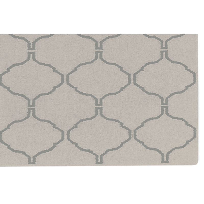 Hand Woven grey Indoor Rug, Rectangle 140 x 200cm