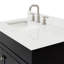 Meuble-lavabo sur pied simple 36 po avec comptoir en quartz Hamlet-94003737-94003740