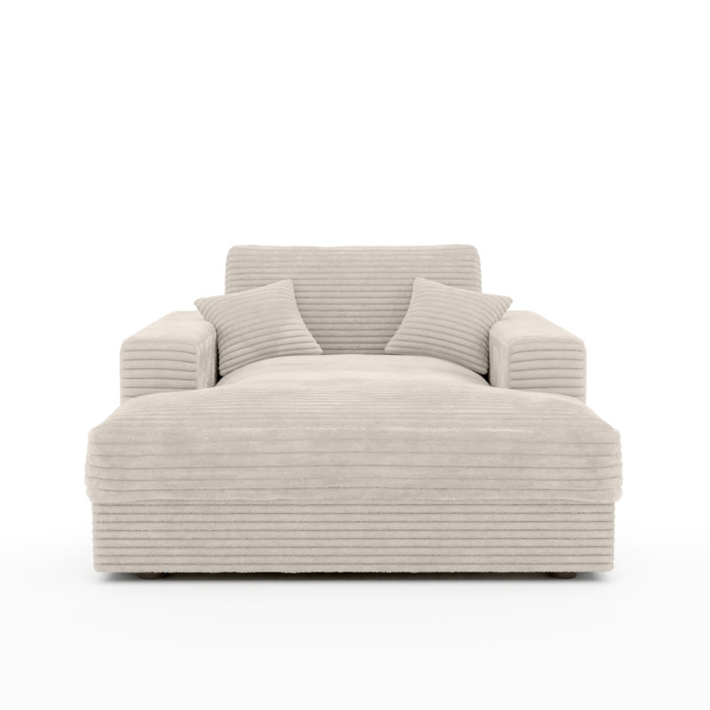 Chaise longue Phoenix, beige