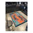 Orange Leopard Animal Pattern Modern Decorative Rug-635759983