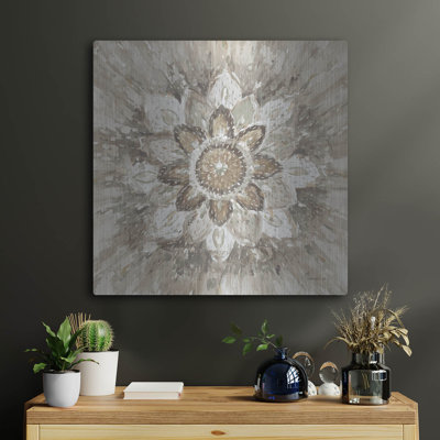  «Spice Mandala Neutral» par Danhui Nai, art mural en métal