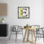 «E with Lemon», art mural encadré sur toile flottante par Creatif Belle-1375438982-1375438977