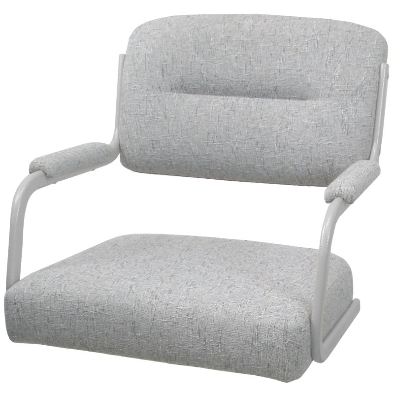 Tabouret de bar pivotant 30 po Jomiah, Blanc, Crème