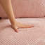 Lit confortable pour chien, 5 positions réglables, chaise peu encombrante rose, structure en métal