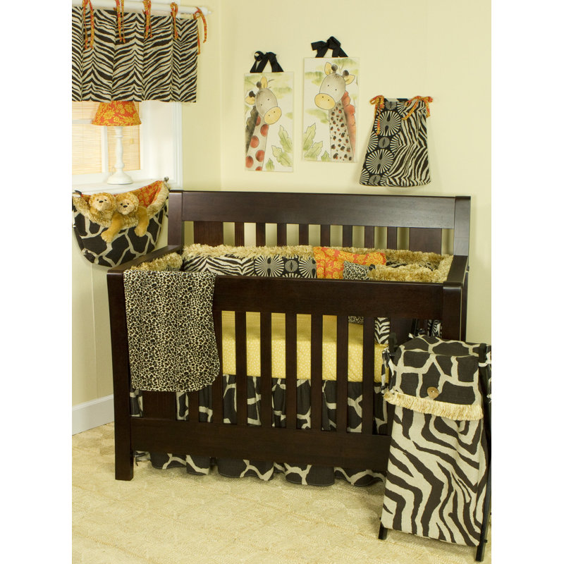 Sumba Cotton Animal Print Tailored Window Valance