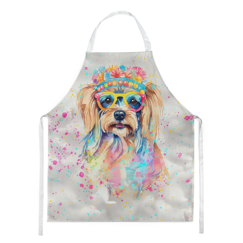 No Pattern Bib Apron