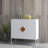 Sturdy and Versatile Solid Wood 2-Door Sideboard for Home Storage-884286828