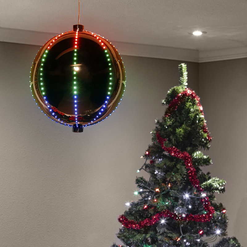 Ornement boule DEL, Multicolore