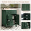Meuble-lavabo moderne 24 po avec lavabo en céramique, meuble-lavabo avec 2 tiroirs et petite armoire-157730260