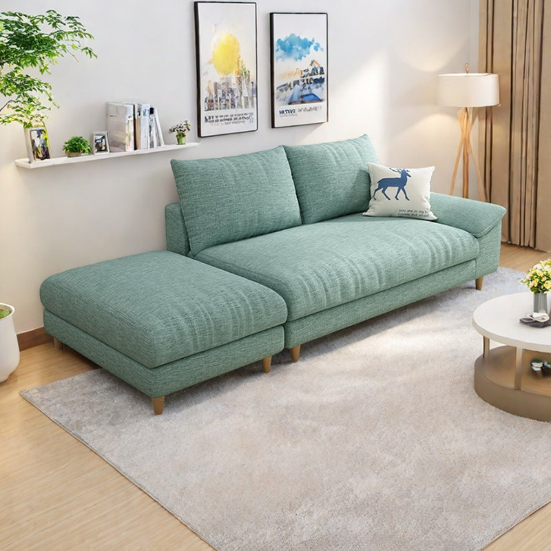 Abrianna, Mélange de Polyester cyan, Orienté à droite