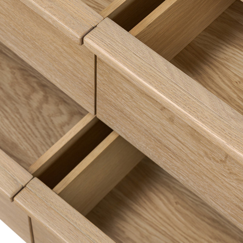 Emmer 8 Drawer Dresser-Aged Smoked Oak