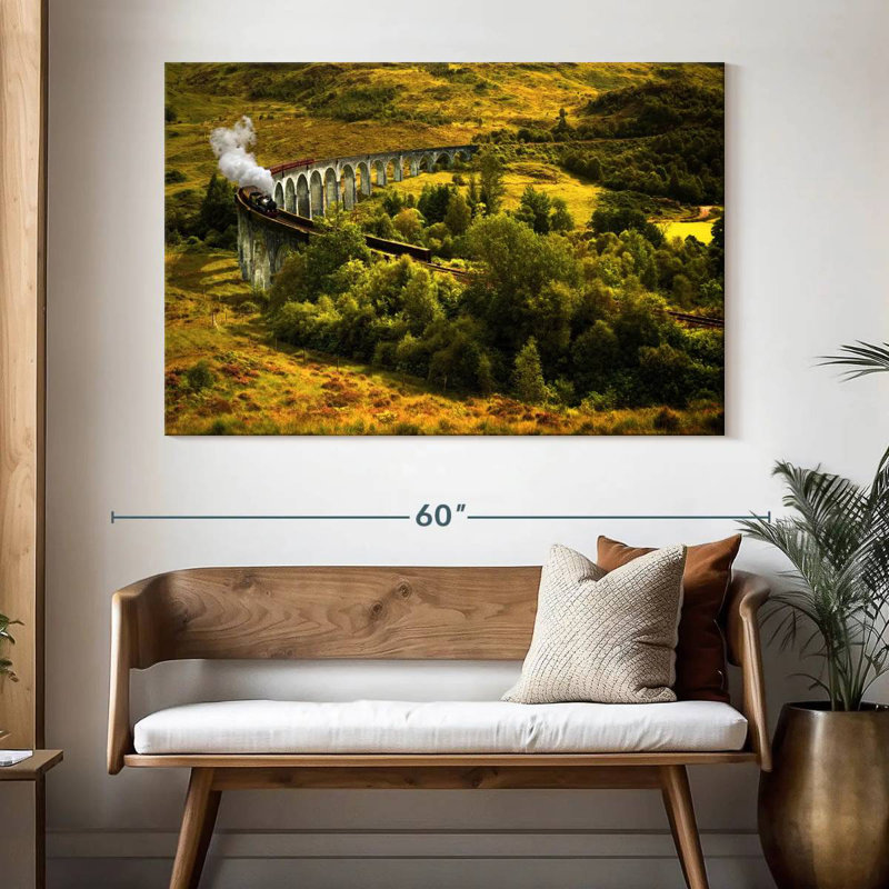 Mehar Jacobite Steam Train, 34" H x 51" W