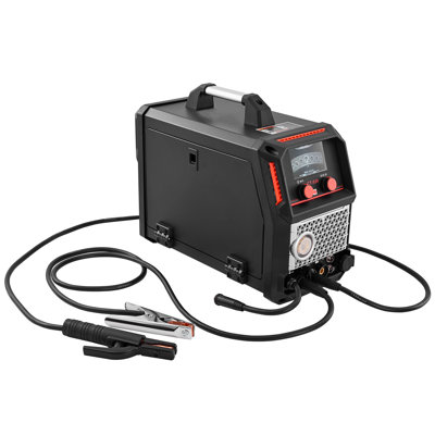 Combiné 5 en 1 de coupeur de plasma - CUT / TIG / gaz MIG / flux MIG / MMA, machine de découpe plasma sans contact 50A et soudeuse Synergic 200A, soudeuse à impulsion en aluminium 110V / 220V compatible avec pistolet à bobine