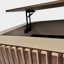 Table basse à plateau relevable cannelé 38,6 po-112506789