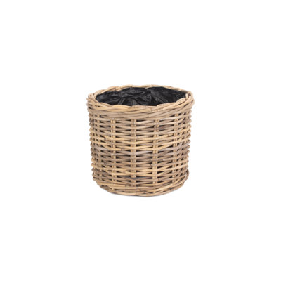 Blumentopf Dunshee aus Rattan