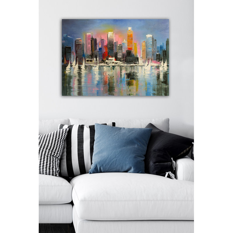 Peinture sur toile tendue