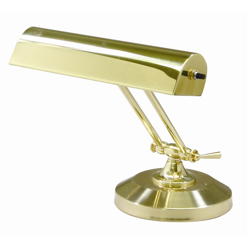 Freya Metal Piano Lamp, Brass