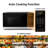 0.7 Cu. Ft. Compact Countertop Microwave Oven, 700W Cooking Power, 1100W Rated Input Power