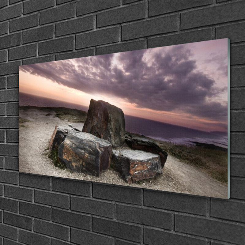 Landscape Rock - No Frame Print on Glass