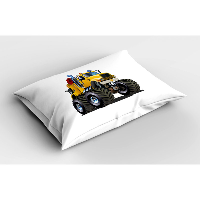 Truck Polyester Sham Set, Twin
