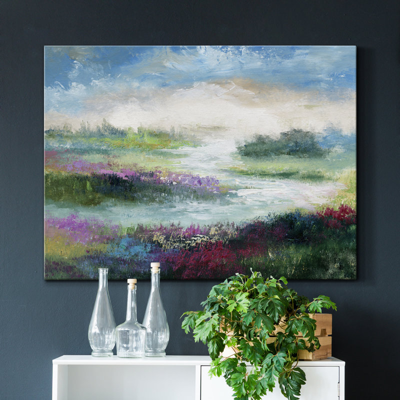 «Pastoral Meadow», reproduction sur toile tendue, H 18 po x l 12 po x P 1 po
