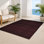 HorizontalStripes Black Indoor and Outdoor Area Rug