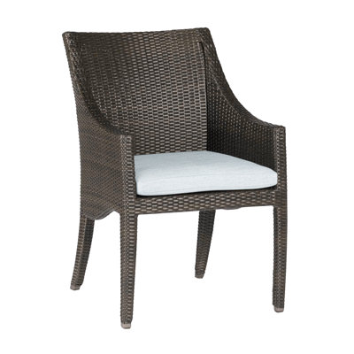 Athena Wicker/Rattan Patio Dining Armchair