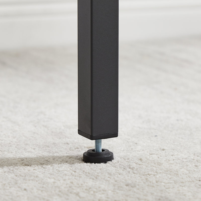 Ensemble de table de bar avec 2 tabourets de bar, assise en polyuréthane souple avec dossier, brun rustique