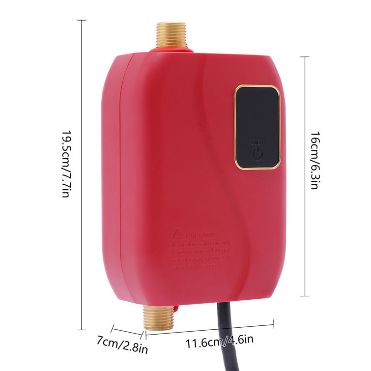 OUKANING 110 Volt Electric Tankless Water Heater | Wayfair