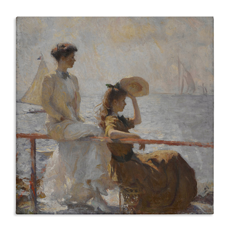 Art classique sur toile, "Classic Summer Day" par one1000paintings, H 24 po x l 24 po