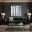 Horizontal Striped Eucalyptus Light Gray Gray Canvas Wall Art-404962290