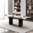 Andrik 9 - Piece Dining Set with 94.5'' Extendable Sintered Stone Table and 8 Dining Chairs for 8-10-436421423