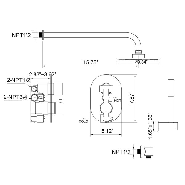 Dimensions du produit