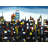 Colorful Buildings - Cities Building Framed Canvas Art Decor