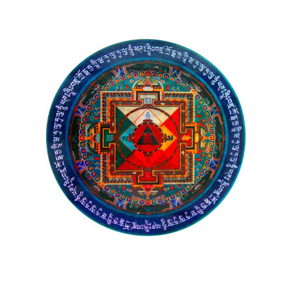 Décalcomanie murale mandala Hayagriva