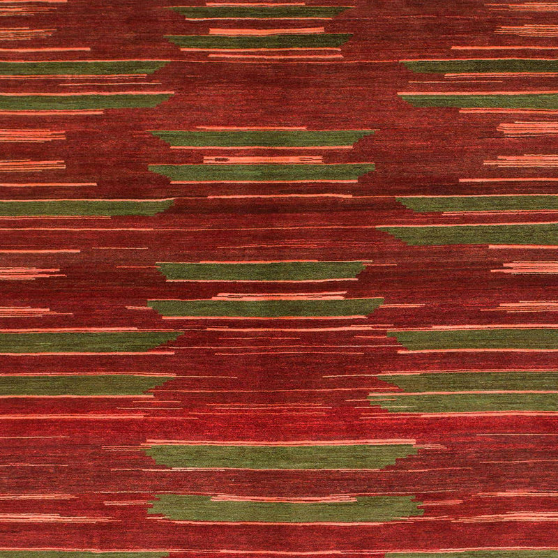 Abstract Indoor Rug, Square 3'