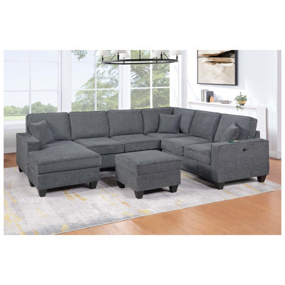 Upholstered Reclining Sectional